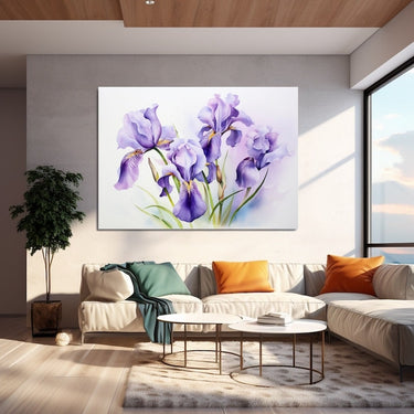 Tableau Iris Fleurs